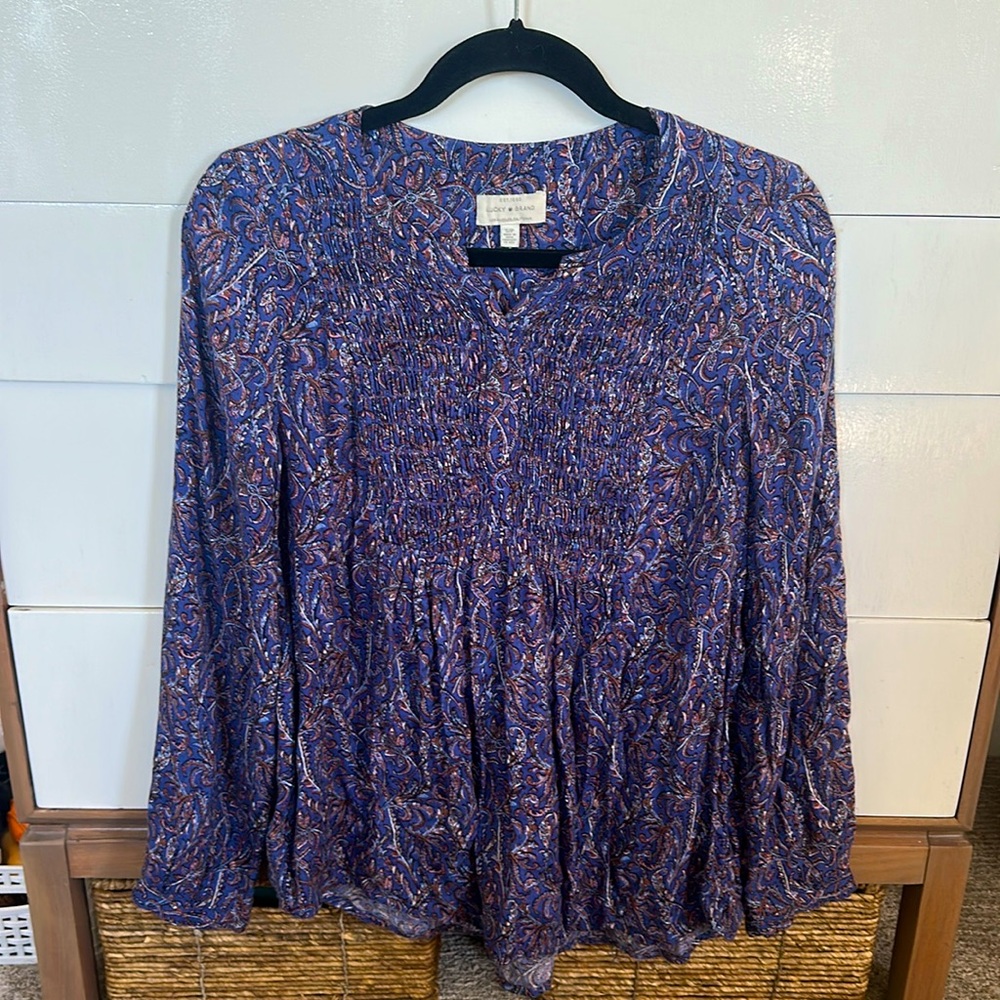Lucky Brand Long Sleeve Top